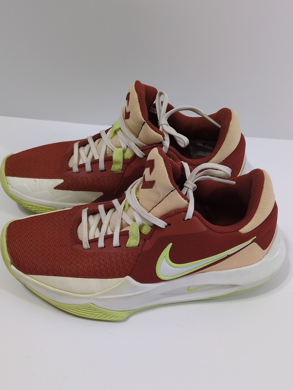 Nike Wmns Precision 6 Rugged Orange Lemon Twist Sneakers Womens Size 6